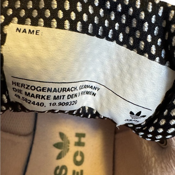 Adidas Aditec Women's leather low top Pink Sneakers sz6 - Picture 8 of 9